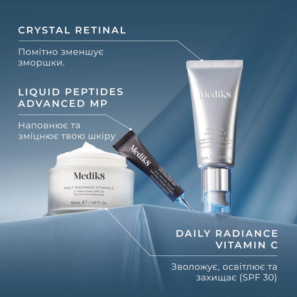 Набір для підтримки молодості та природного сяйва шкіри - Medik8 Rejuvenation Reset Kit фото 3