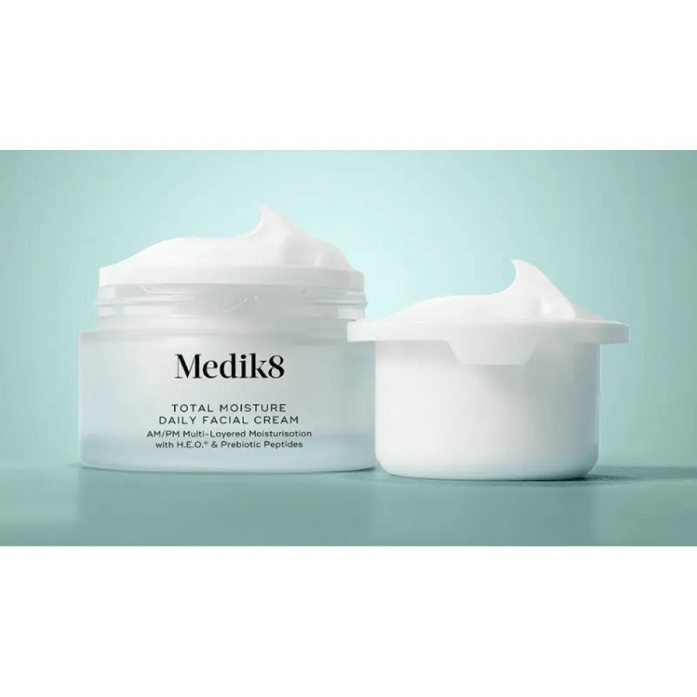 Змінний флакон денного зволожуючого крему - Medik8 Total Moisture Daily Facial Cream Refill фото 3