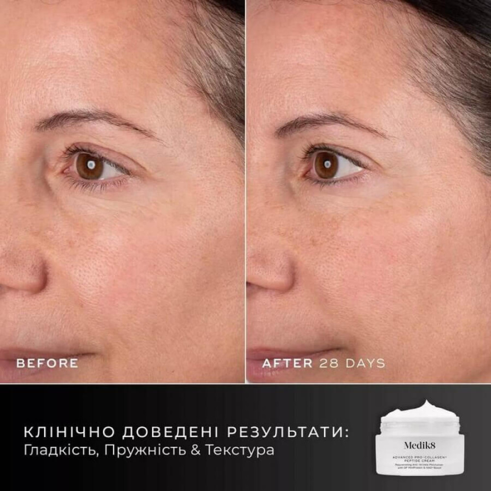 Увлажняющий крем с пептидами и коллагеном - Medik8 Advanced Pro-Collagen+ Peptide Cream фото 4