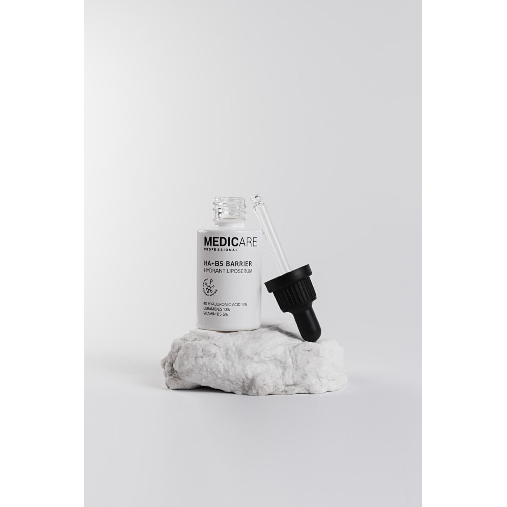 Бар'єрна зволожуюча ліпосомальна сироватка - Medicare HA+B5 Barrier Hydrant Liposerum фото 3
