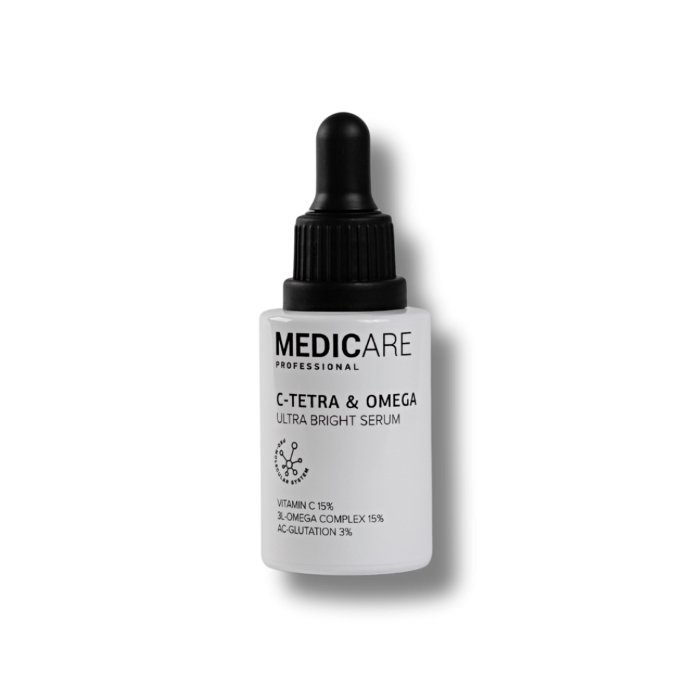 Осветляющая сыворотка с 15% витамином С - Medicare C-Tetra & Omega Ultra Bright Serum фото 2