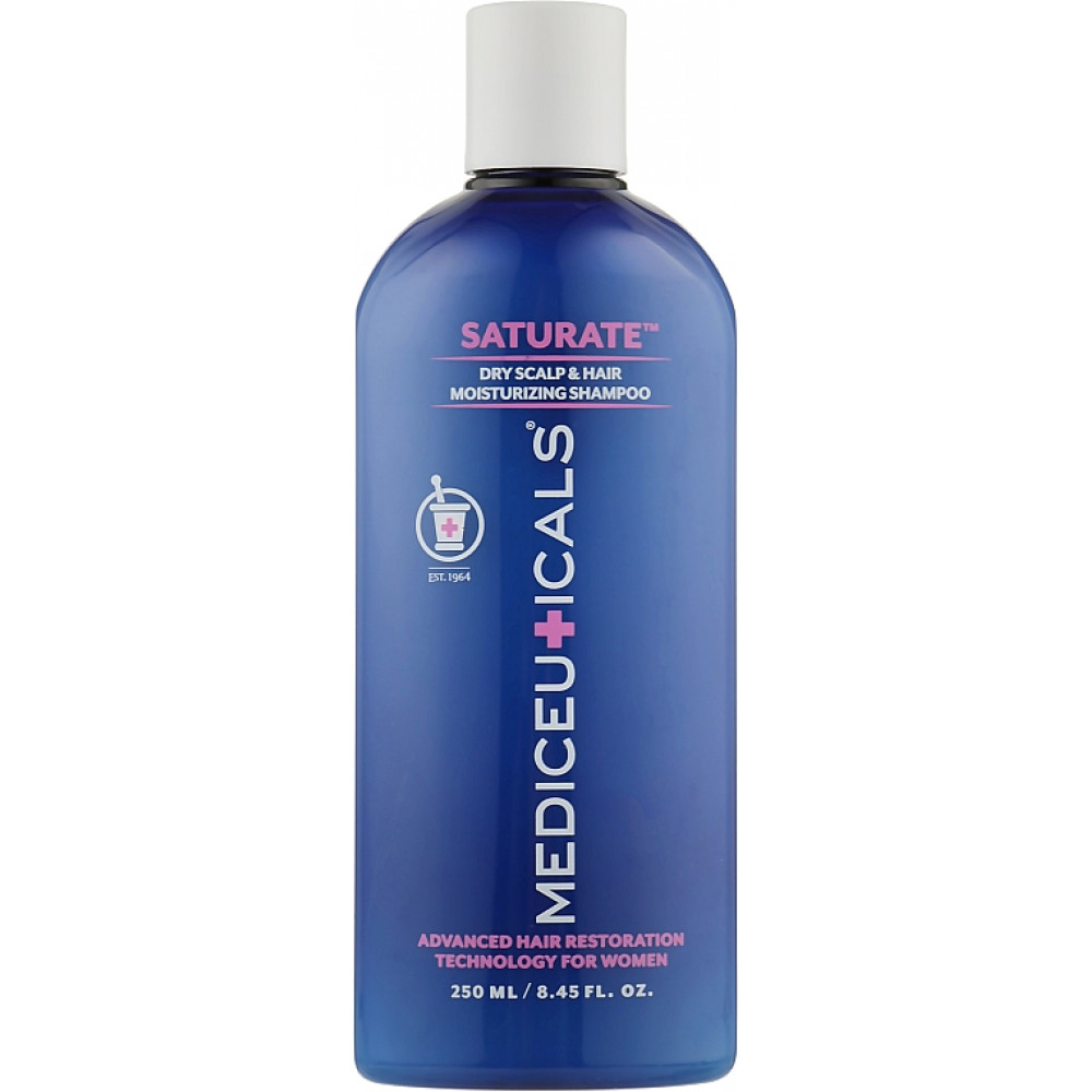 Шампунь для жінок проти випадіння та стоншення волосся - Mediceuticals Advanced Hair Restoration Technology For Women Saturate Shampoo  фото