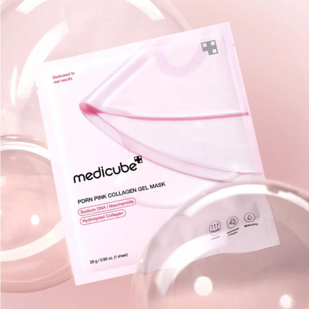 Гідрогелева маска з PDRN та колагеном - Medicube PDRN Pink Collagen Gel Mask фото 3