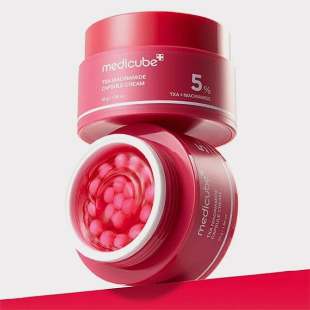 Капсульный крем с транексамовой кислотой и ниацинамидом - Medicube TXA Niacinamide Capsule Cream фото 2