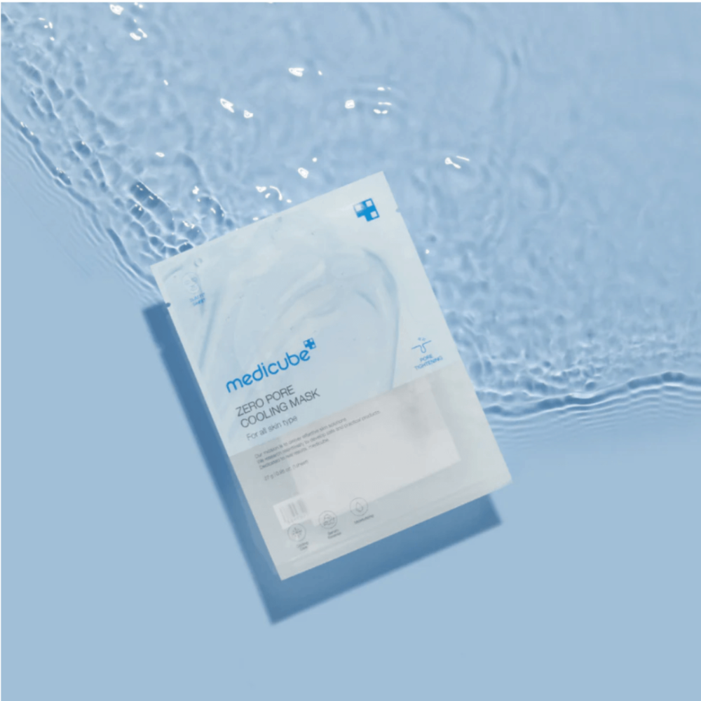 Охлаждающая маска для сужения пор и контроля жирности кожи - Medicube Zero Pore Cooling Mask фото 2