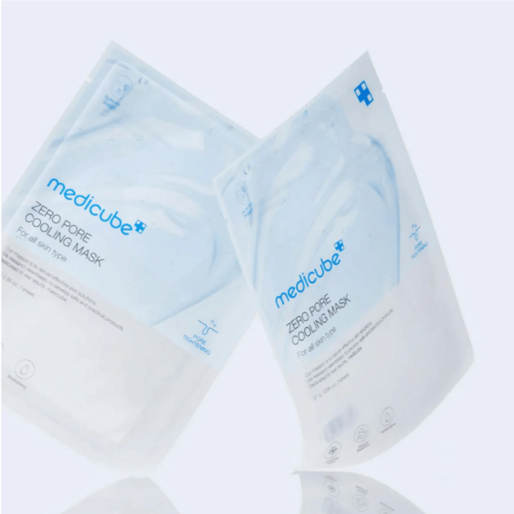 Охлаждающая маска для сужения пор и контроля жирности кожи - Medicube Zero Pore Cooling Mask фото 3