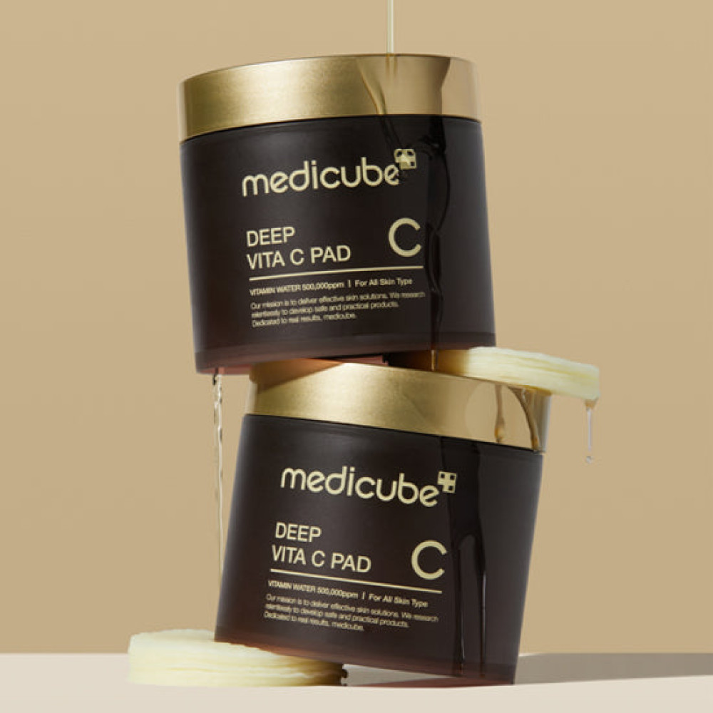 Осветляющие восстанавливающие пады с витамином C - Medicube Deep Vita C Pad фото 5