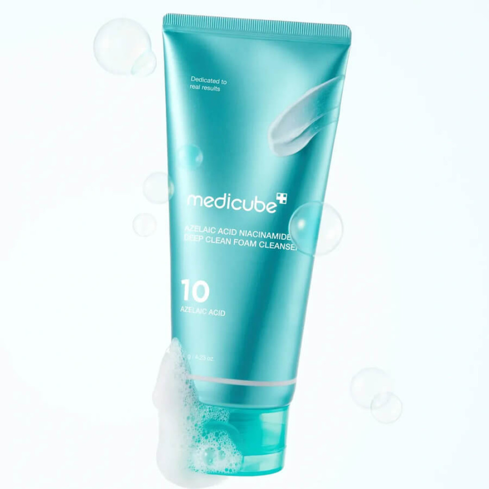 Пенка для глубокого очищения с азелаиновой кислотой и ниацинамидом - Medicube Azelaic Acid Niacinamide Deep Clean Foam Cleanser фото 4