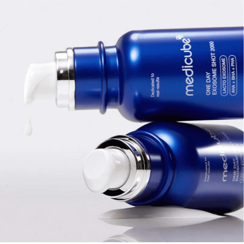Сыворотка с экзосомами и спикулами для сужения пор - Medicube One Day Exosome Shot Pore Ampoule 2000 фото 3
