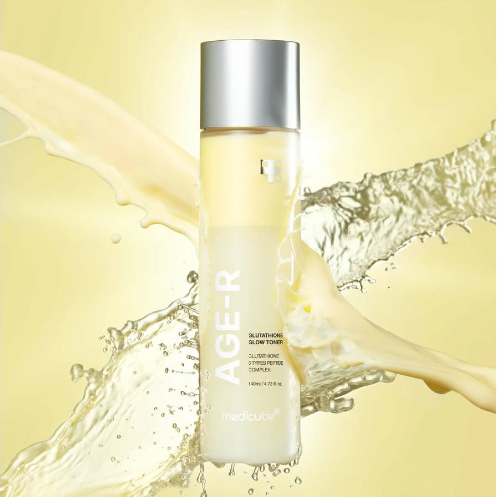 Тонер-молочко з глутатіоном для освітлення та сяйва - Medicube AGE-R Glutathione Glow Toner фото 4