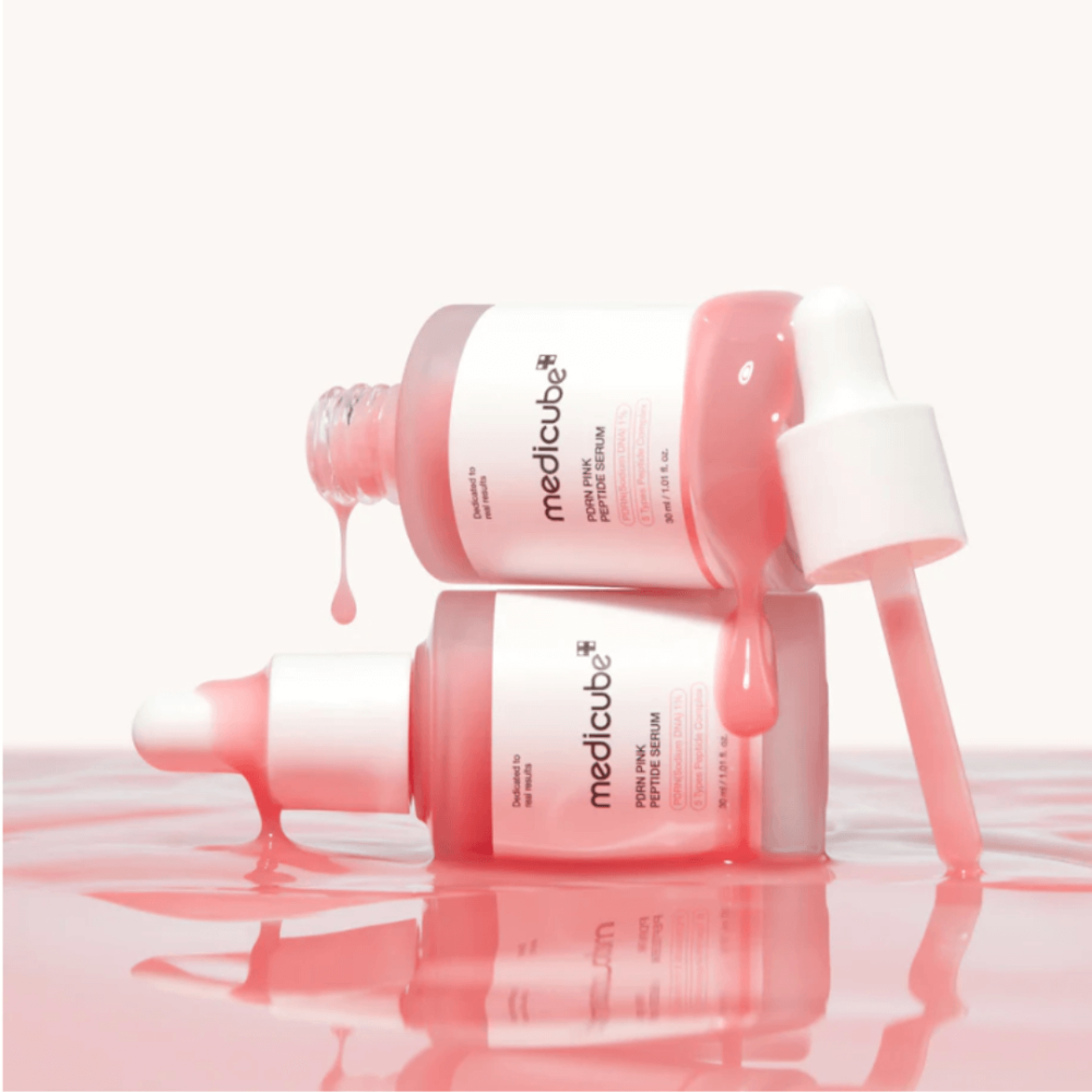 Відновлююча сироватка з полінуклеотидами та пептидами - Medicube PDRN Pink Peptide Serum фото 2