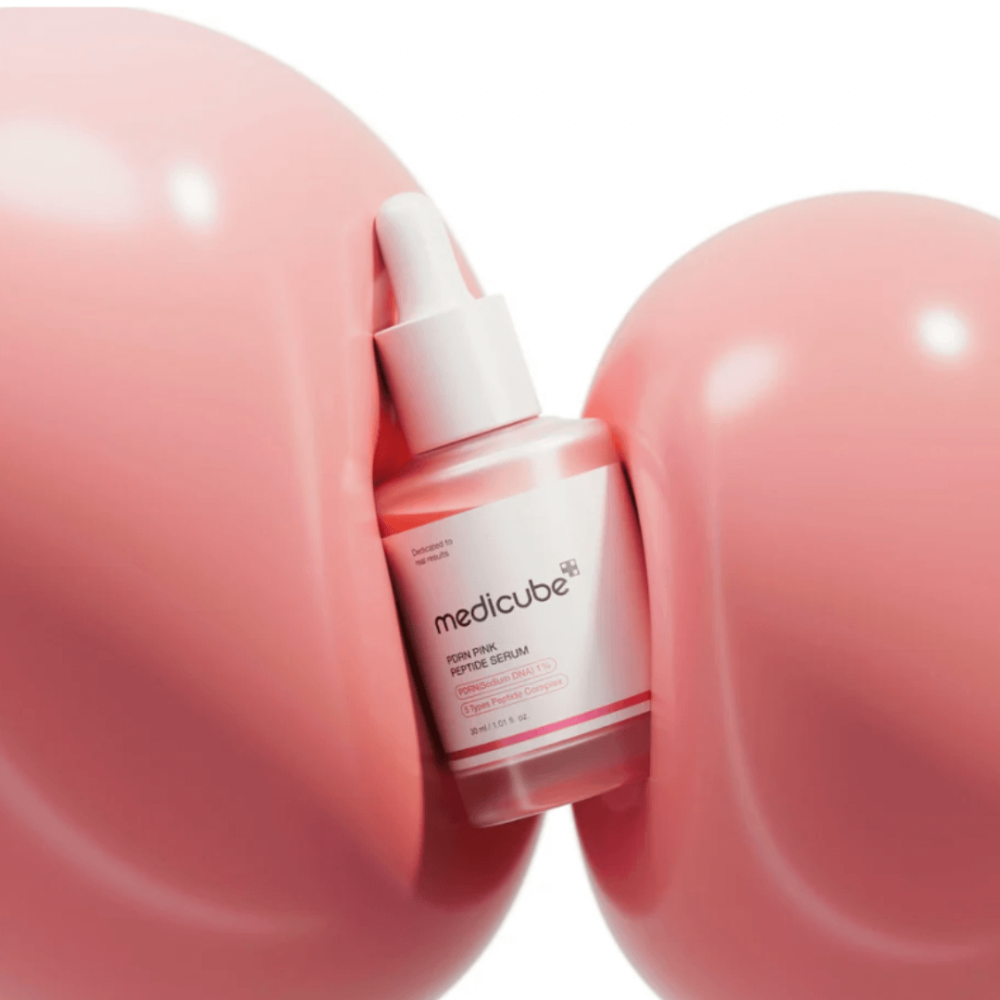 Відновлююча сироватка з полінуклеотидами та пептидами - Medicube PDRN Pink Peptide Serum фото 3