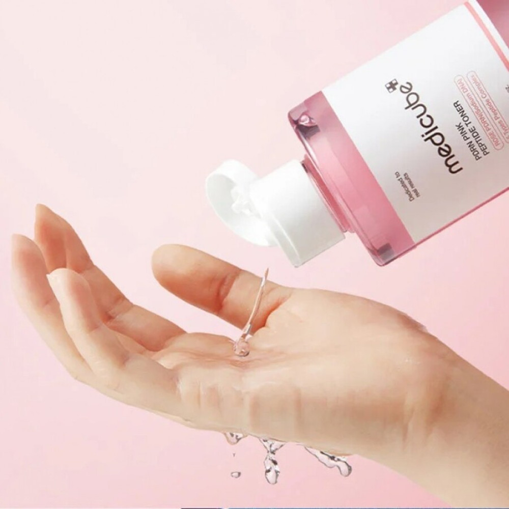 Заспокійливий тонер з полінуклеотидами та центелою - Medicube PDRN Pink Cica Soothing Toner фото 2