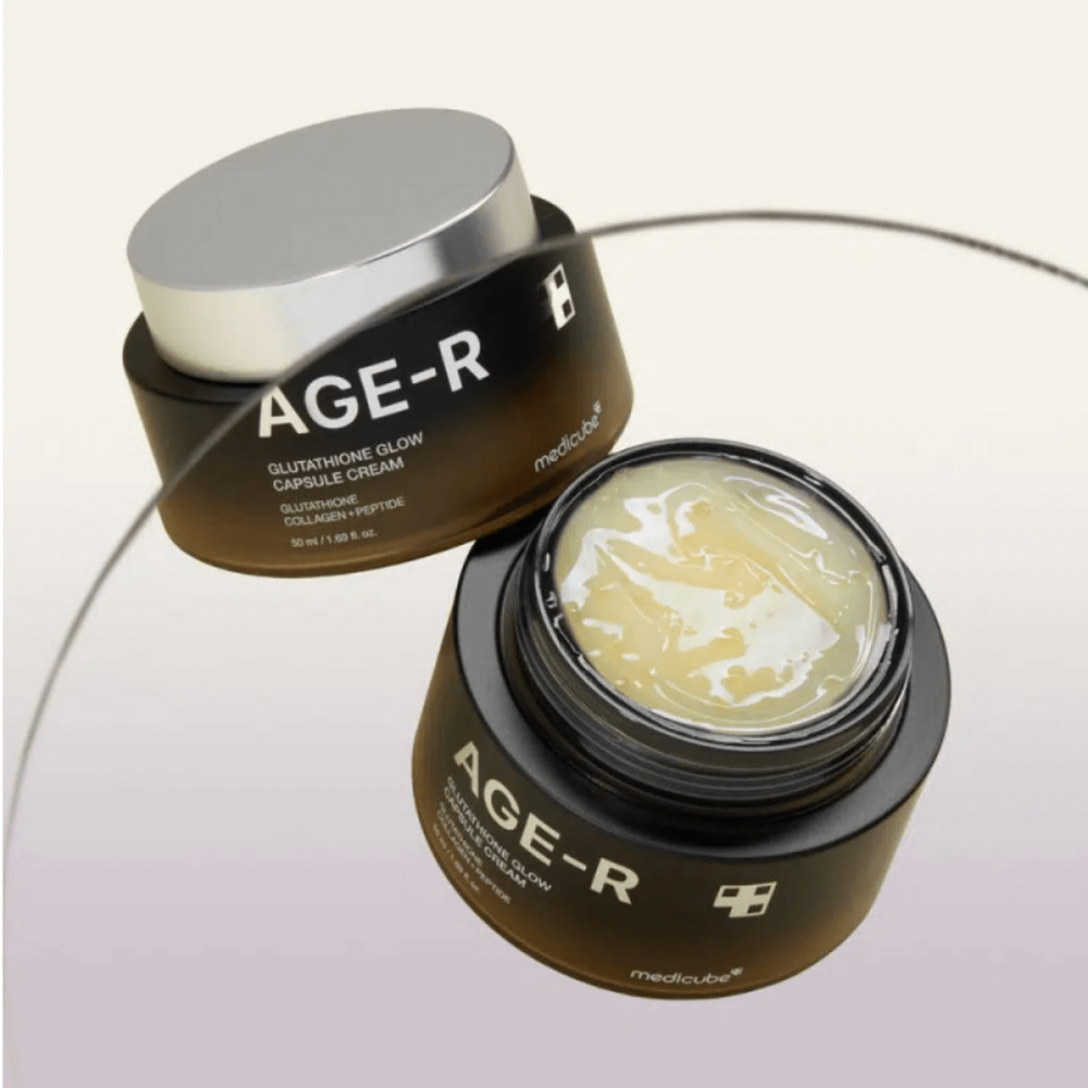 Увлажняющий гель-крем с капсулами глутатиона - Medicube AGE-R Glutathione Glow Capsule Cream фото 3