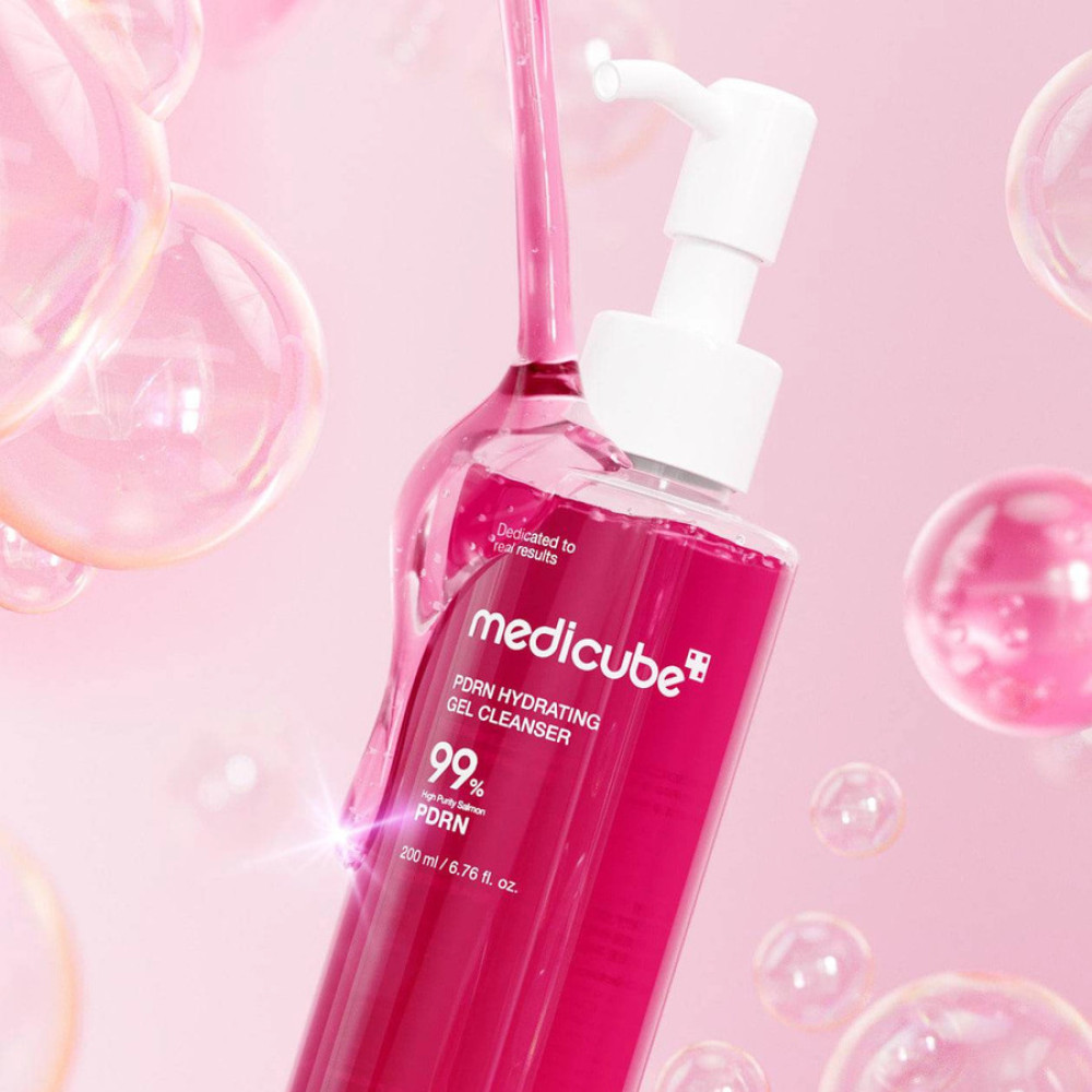 Увлажняющий гель для умывания с полинуклеотидами - Medicube PDRN Hydrating Gel Cleanser фото 3