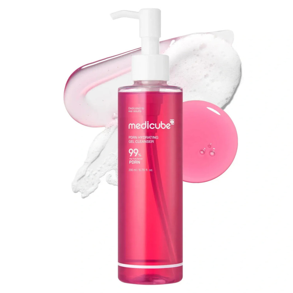Увлажняющий гель для умывания с полинуклеотидами - Medicube PDRN Hydrating Gel Cleanser фото 4