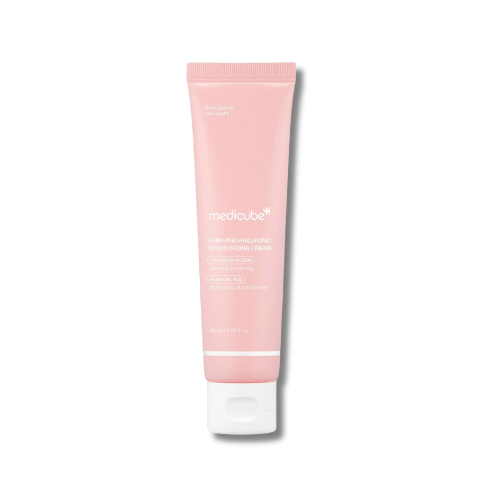 Увлажняющий крем с полинуклеотидами и гиалуроновой кислотой - Medicube PDRN Pink Hyaluronic Moisturizing Cream фото