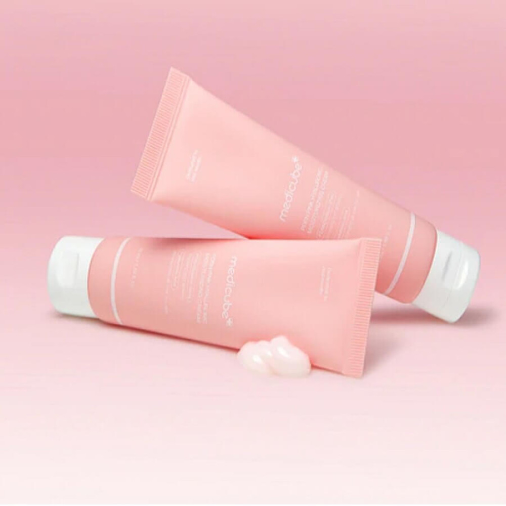 Увлажняющий крем с полинуклеотидами и гиалуроновой кислотой - Medicube PDRN Pink Hyaluronic Moisturizing Cream фото 2