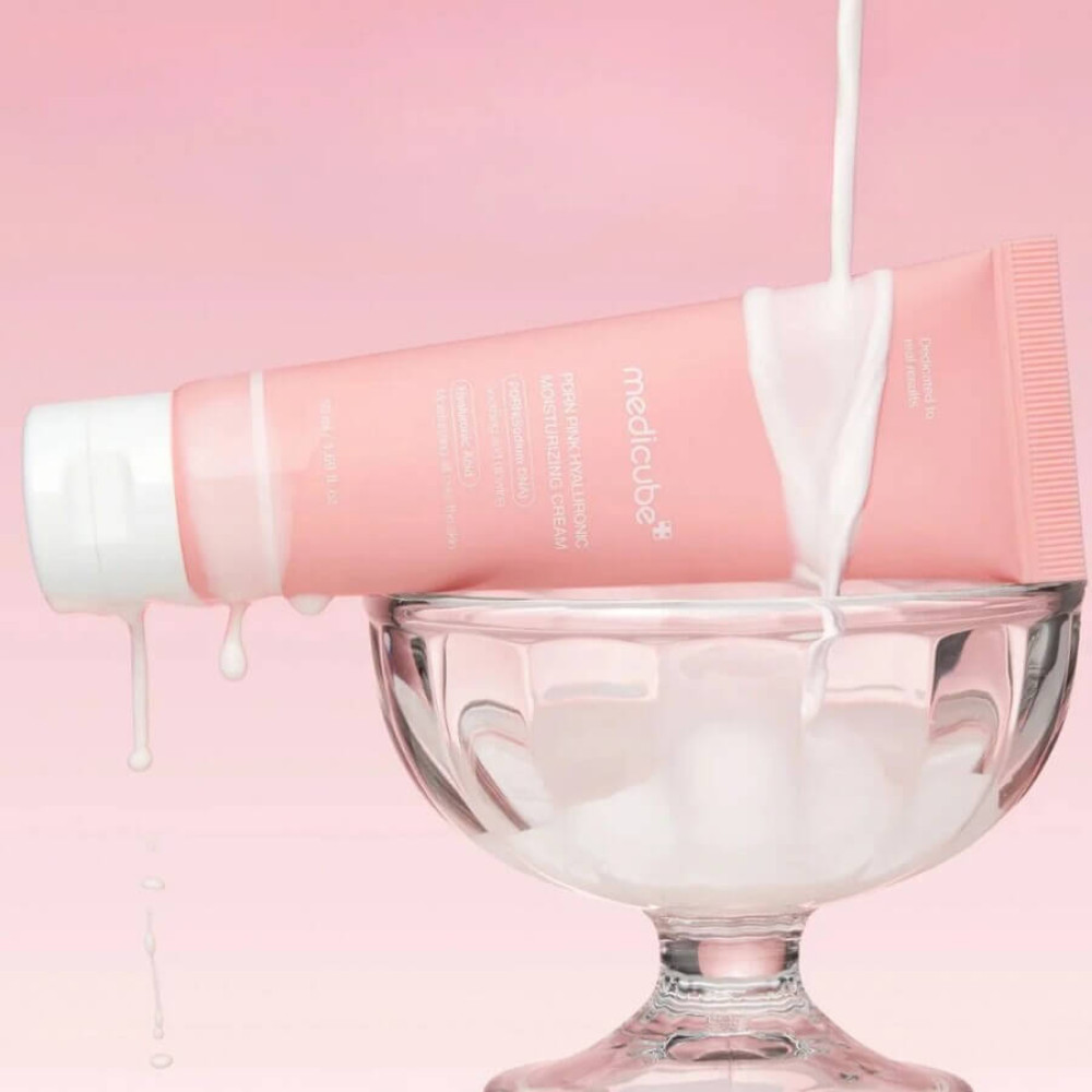 Увлажняющий крем с полинуклеотидами и гиалуроновой кислотой - Medicube PDRN Pink Hyaluronic Moisturizing Cream фото 3