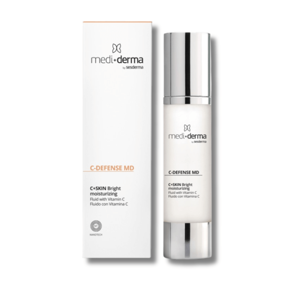 Ревитализирующий флюид с витамином C - Mediderma Facial Fluid C-Defence MD фото