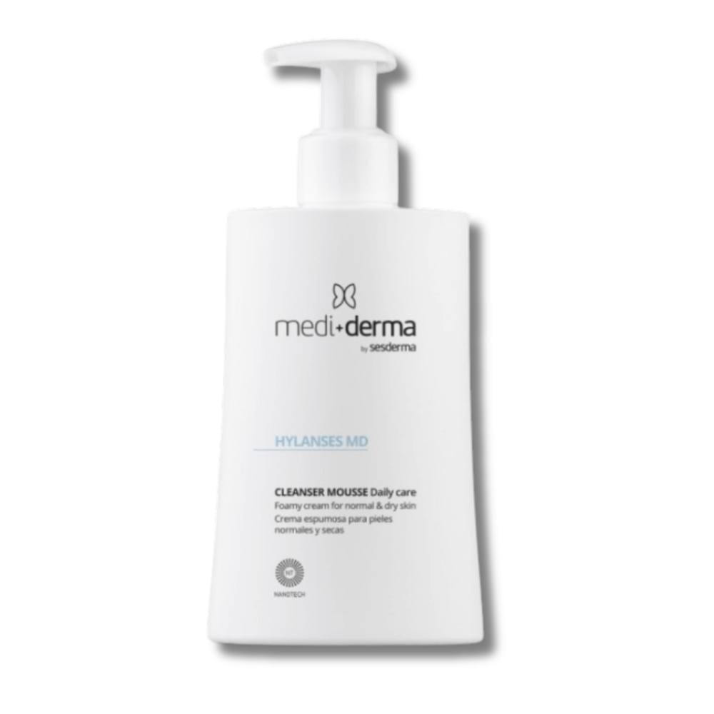 Очищающий крем для умывания - Mediderma Soap-free Foamy Cream Hylanses MD фото