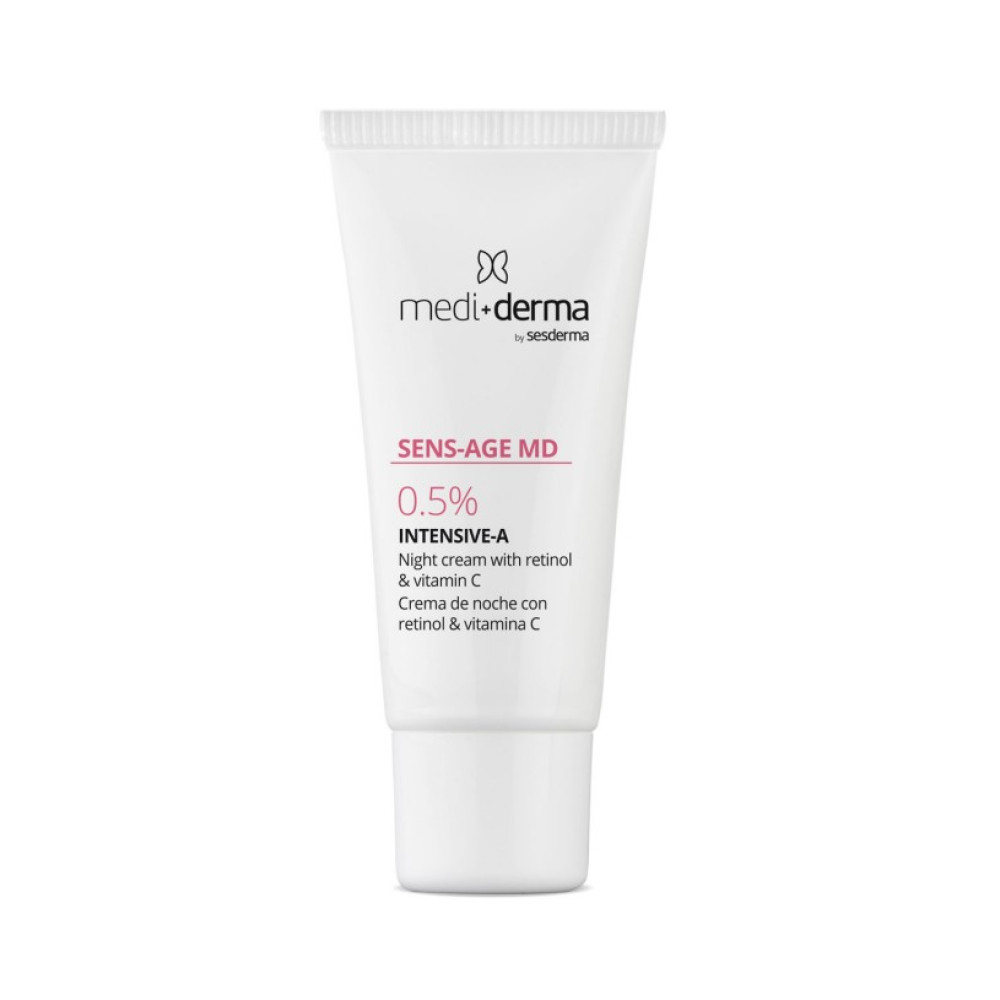 Інтенсивний нічний крем з ретинолом 0,5% - Mediderma Sens-Age MD Intensive-A Cream with 0.5% Retinol фото 2