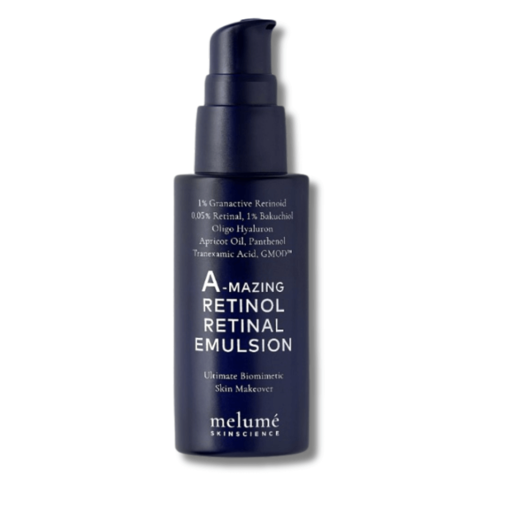 Нічна мікроемульсія з ретиноїдом і ретиналем - Melume A-mazing Retinol Retinal Micro Emulsion фото