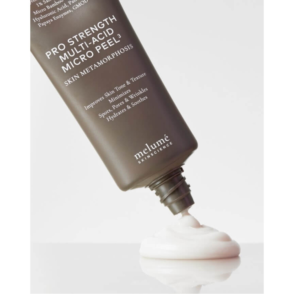 Мультикислотний пілінг для обличчя - Melume Pro Strength Multi-Acid Micro Peel³ фото 3
