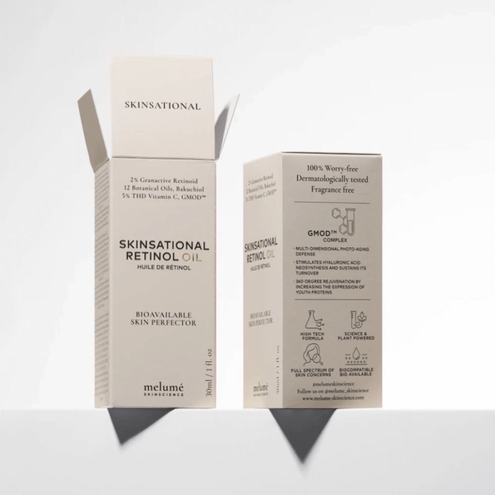 Масло для лица с 2% ретиноида и 5% витамина C - Melumé Skinscience Retinol Oil фото 3