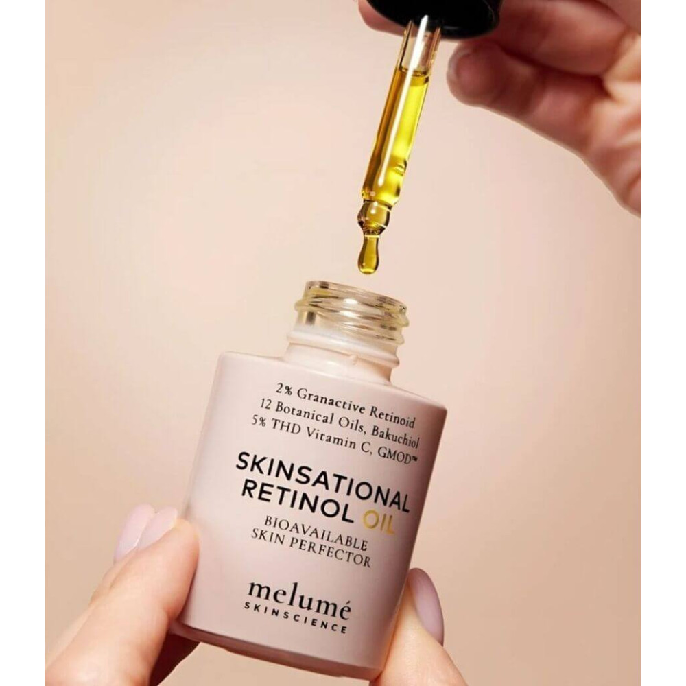 Масло для лица с 2% ретиноида и 5% витамина C - Melumé Skinscience Retinol Oil фото 2