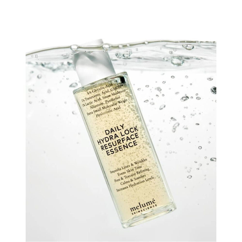 Увлажняющая эссенция с кислотами - Melume Daily Hydra Lock Resurfacing Essence фото 3