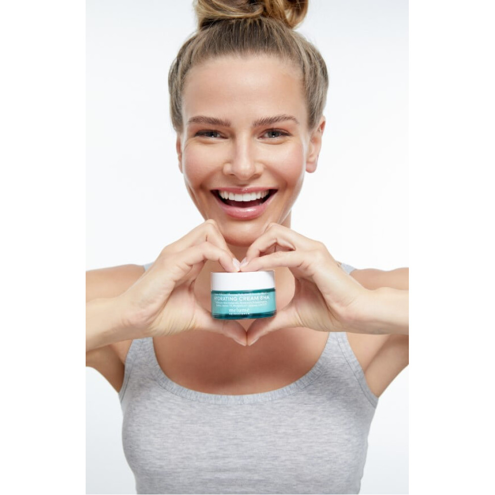 Увлажняющий крем с 8 видами гиалуроновой кислоты - Melume Hydrating Cream 8HA фото 5