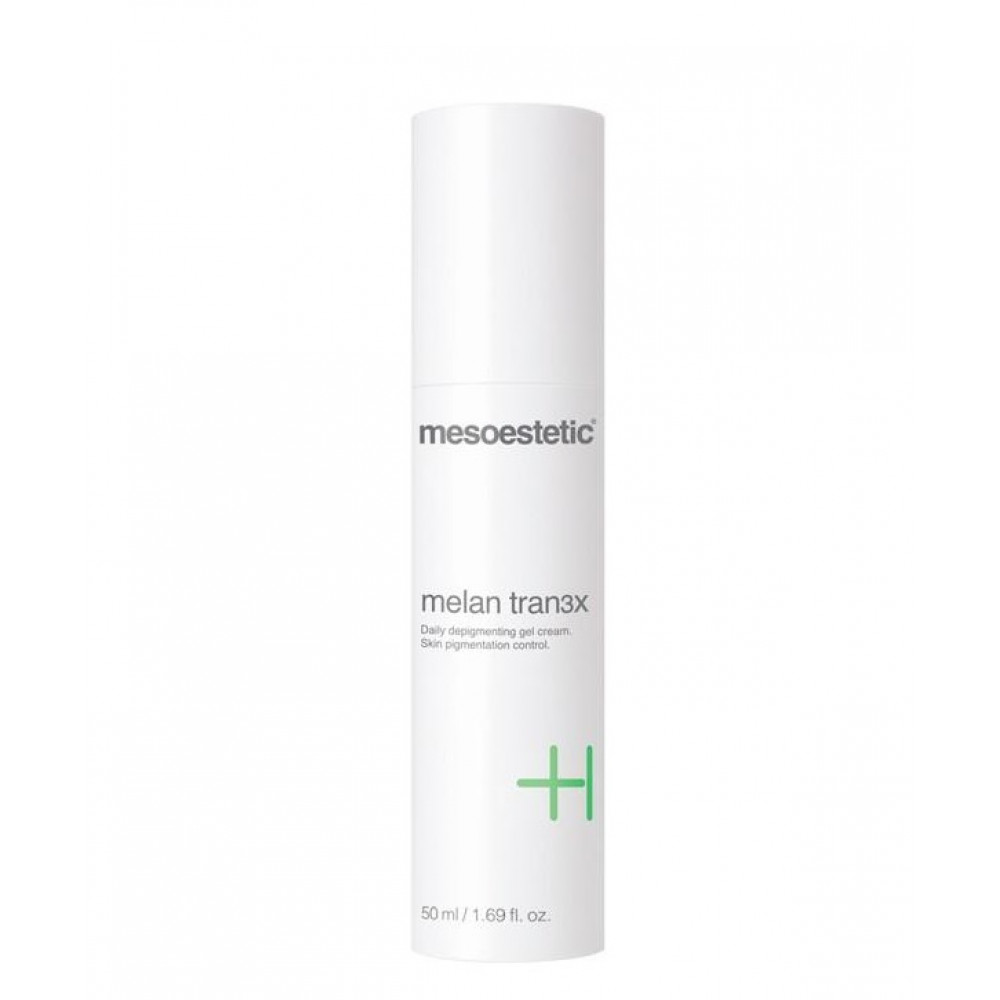 Депигментирующий гель-крем - Mesoestetic Melan Tran3x Daily Depigmenting Gel Cream фото
