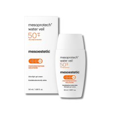 Лёгкая антивозрастная сыворотка-вуаль SPF-50+ - Mesoestetic Mesoprotech Light Water Antiaging Veil SPF-50+ 