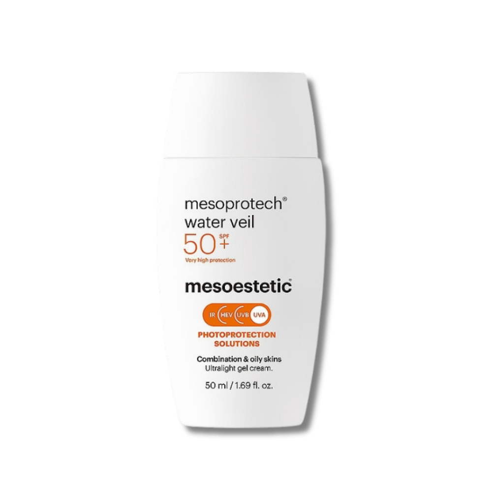Лёгкая антивозрастная сыворотка-вуаль SPF-50+ - Mesoestetic Mesoprotech Light Water Antiaging Veil SPF-50+ фото 2