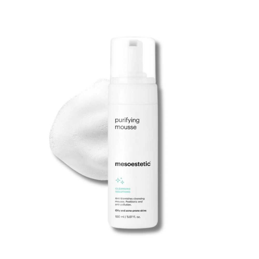 Очищаючий мус для проблемної шкіри - Mesoestetic Purifying Mousse фото