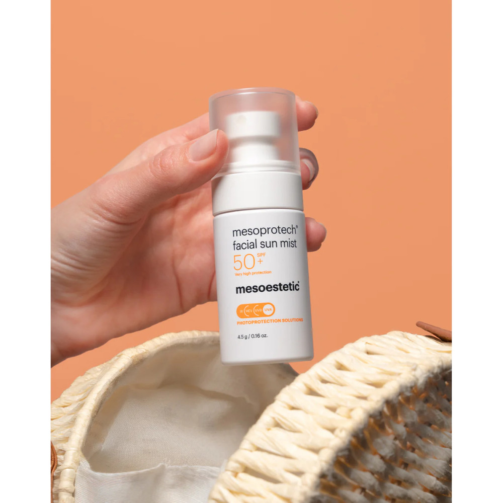 Солнцезащитный мист для лица - Mesoestetic Mesoprotech Facial Sun Mist SPF 50+ фото 4