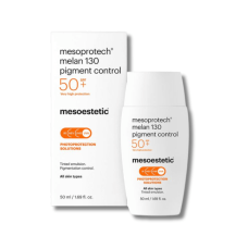 Тональный солнцезащитный крем - Mesoestetic Melan Pigment Control 130+ SPF 50 