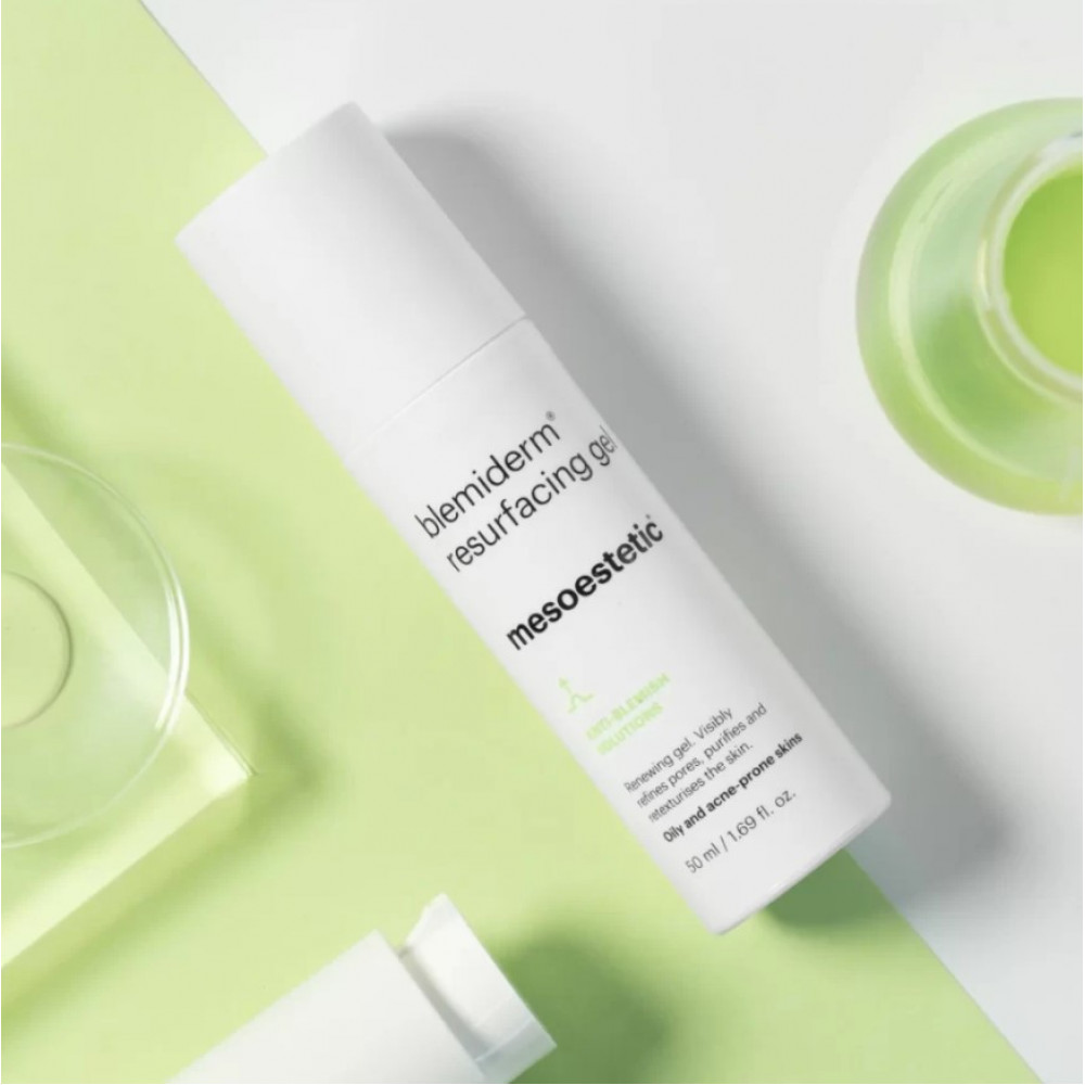 Відновлюючий гель для комбінованої та жирної шкіри - Mesoestetic Blemiderm Resurfacing Gel фото 4