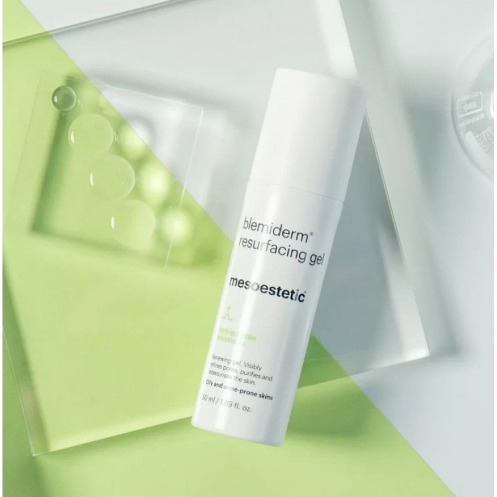 Відновлюючий гель для комбінованої та жирної шкіри - Mesoestetic Blemiderm Resurfacing Gel фото 5