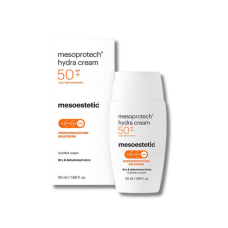 Увлажняющий солнцезащитный крем для сухой кожи - Mesoestetic Mesoprotech Hydra Cream SPF50+ 