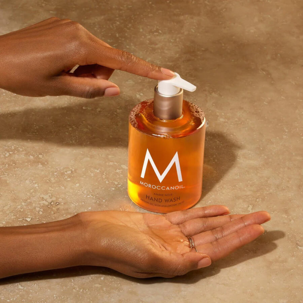 Жидкое мыло для рук "Черный янтарь" - MoroccanOil Black Amber Hand Wash фото 3