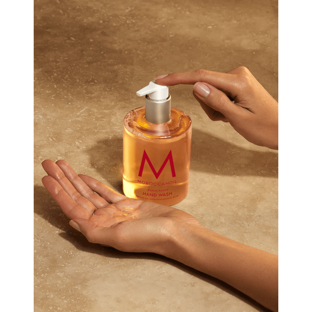 Рідке мило для рук “Пелюстки жоржини” - Moroccanoil Dahlia Rouge Hand Wash фото 2