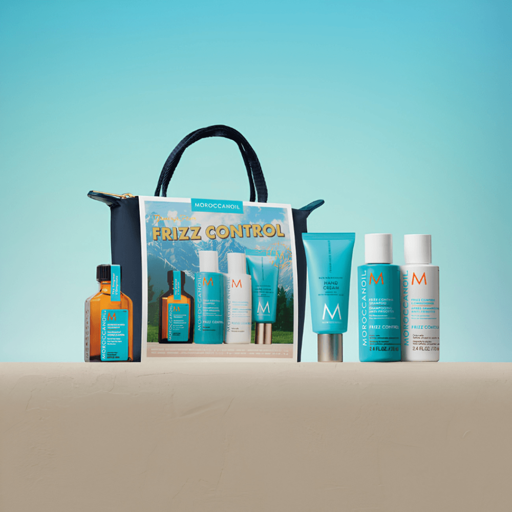 Тревел-набір "Контроль пухнастості" - Moroccanoil Frizz Control Travel Kit фото 2
