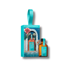 Восстанавливающее масло для всех типов волос в подарочной коробке - Moroccanoil Oil Treatment Gift Set 