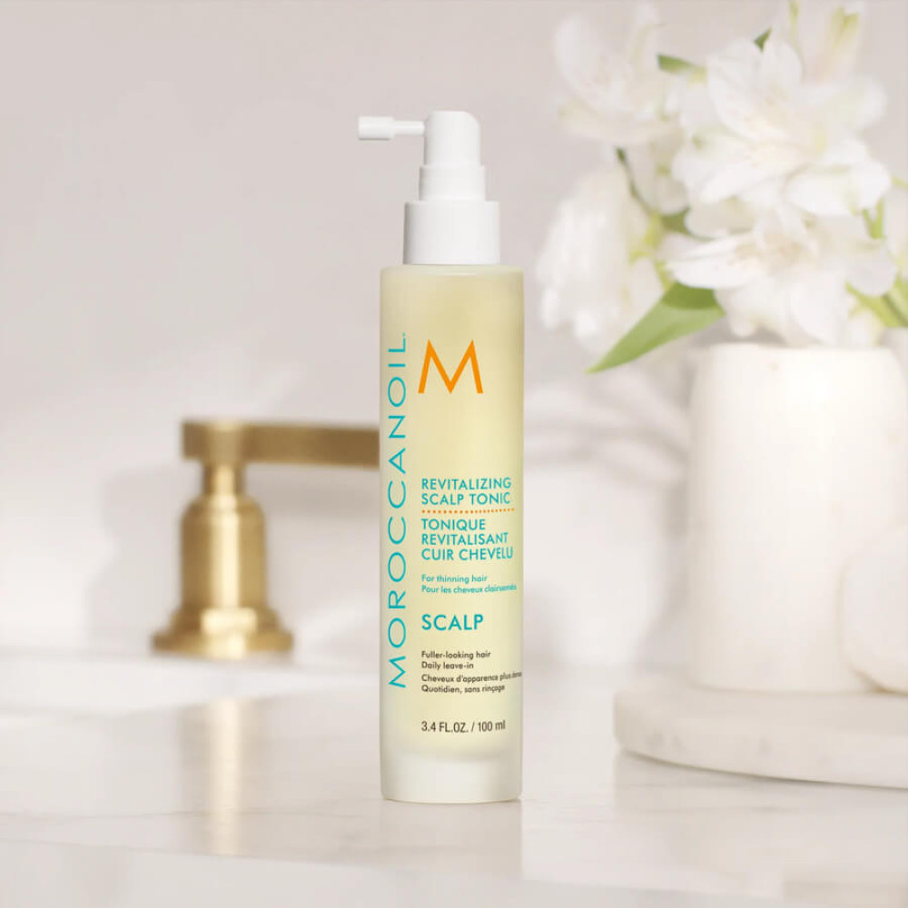 Вiдновлюючий тонiк для шкiри голови - Moroccanoil Revitalizing Scalp Tonic фото 2