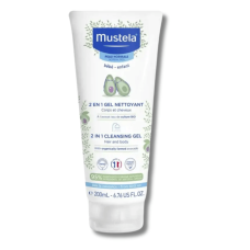 Гель-шампунь для головы и тела - Mustela Bebe 2in1 Hair And Body Wash 