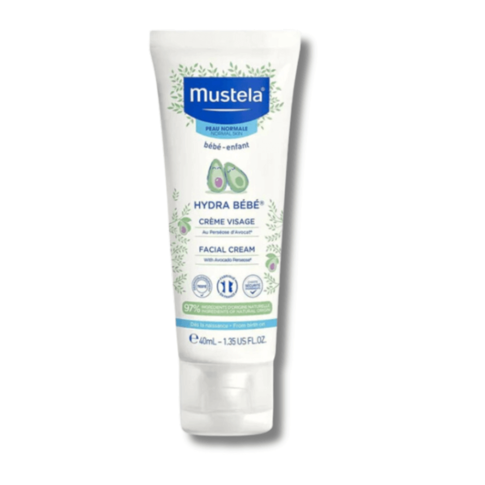 Зволожуючий крем для обличчя - Mustela Hydra Bebe Facial Cream фото
