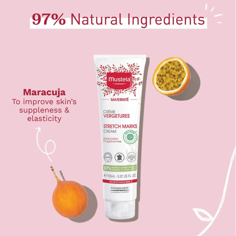 Крем від розтяжок - Mustela Maternity Stretch Marks Cream Active фото 2
