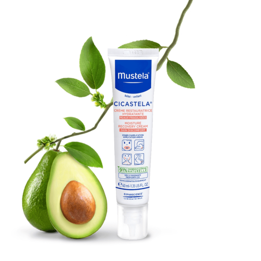 Регенеруючий крем - Mustela Cicastela Repairing Cream Irritated Skin фото 2